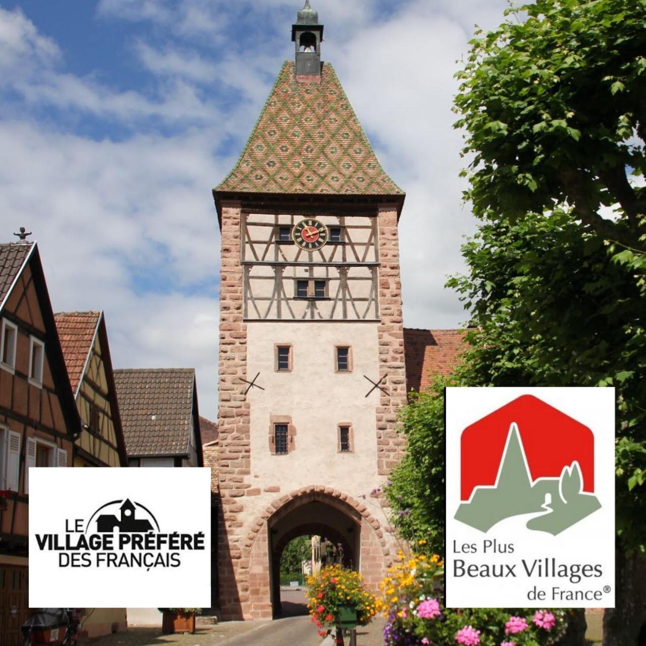 Appartements Duplex 3 Et 4 Personnes - Climatisation - Village Elu Parmi Les "Plus Beaux Villages De France" - Route Des Vins - Centre Alsace Bergheim Exterior foto