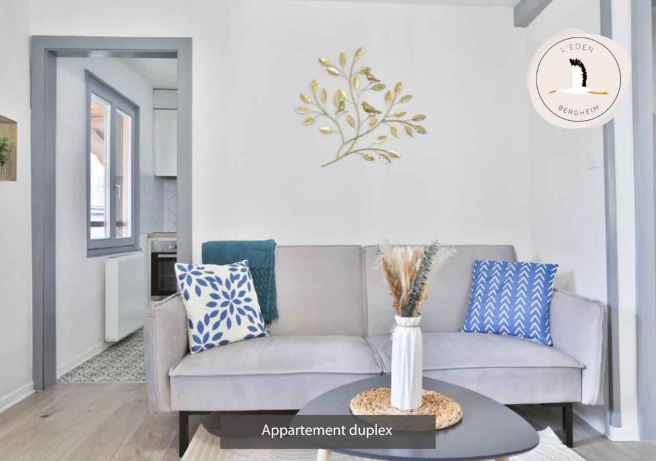 Appartements Duplex 3 Et 4 Personnes - Climatisation - Village Elu Parmi Les "Plus Beaux Villages De France" - Route Des Vins - Centre Alsace Bergheim Exterior foto