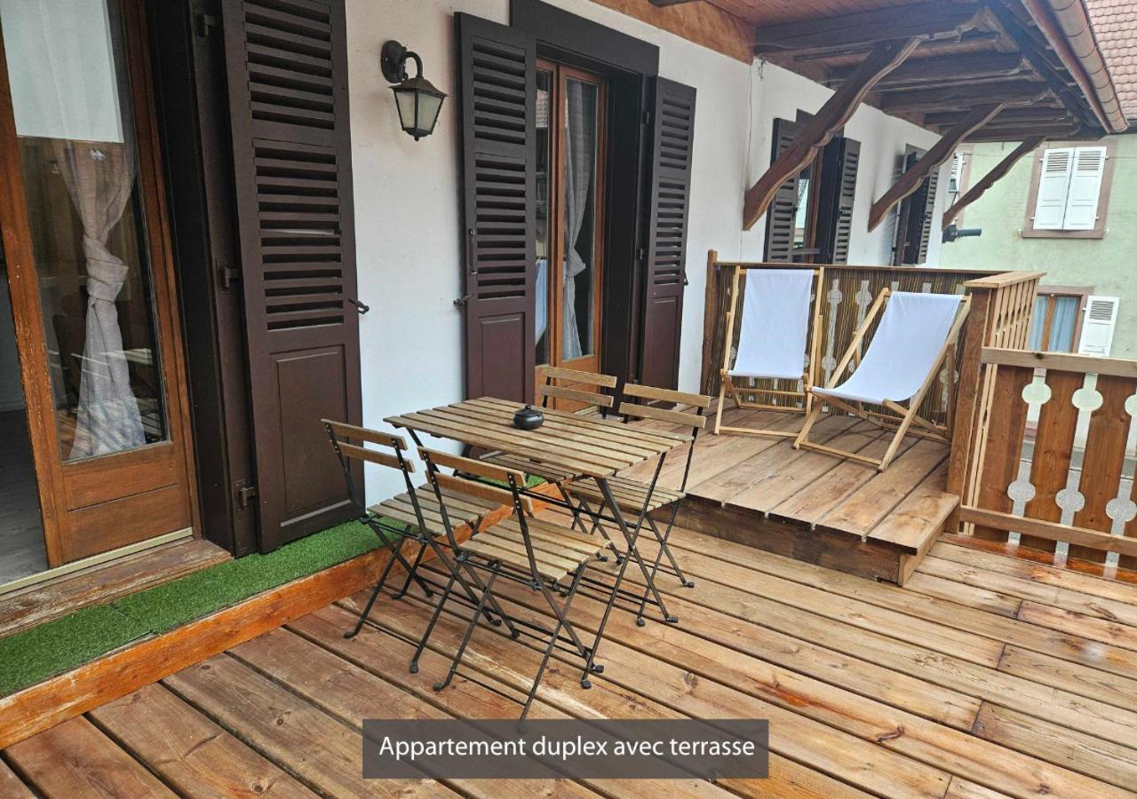 Appartements Duplex 3 Et 4 Personnes - Climatisation - Village Elu Parmi Les "Plus Beaux Villages De France" - Route Des Vins - Centre Alsace Bergheim Exterior foto